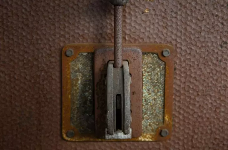 Detail of the former switchboard