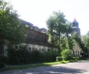 Cechownia przed przebudową - widok z ul. Dehnelów