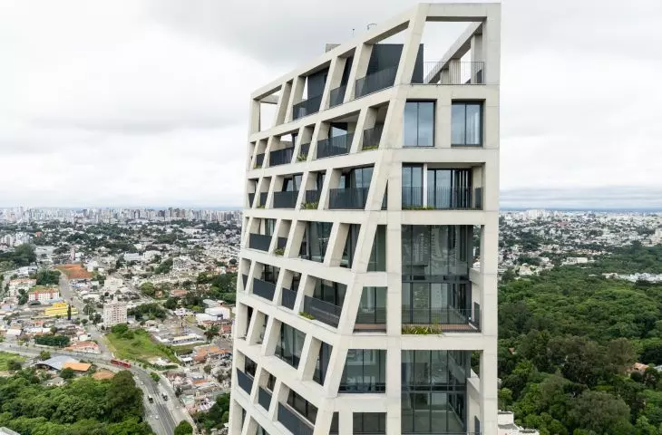 AGE 360 skyscraper in Curitiba, Brazil.