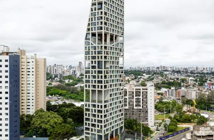 AGE 360 skyscraper in Curitiba, Brazil.