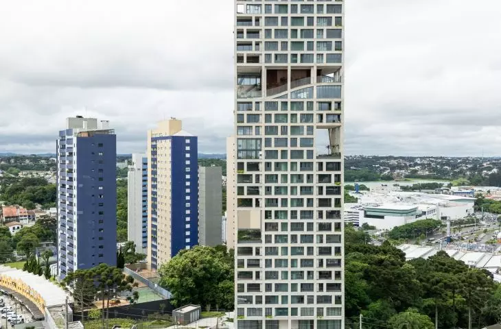 AGE 360 skyscraper in Curitiba, Brazil.