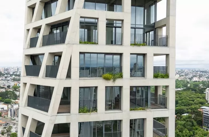 AGE 360 skyscraper in Curitiba, Brazil.