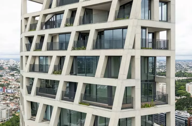 AGE 360 skyscraper in Curitiba, Brazil.
