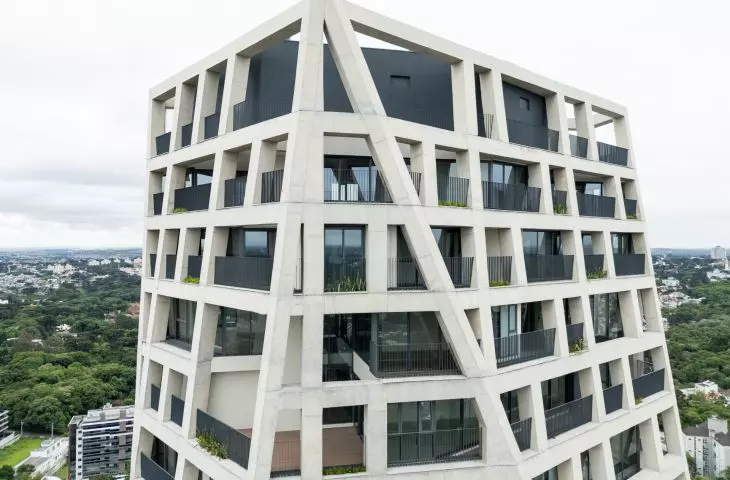 AGE 360 skyscraper in Curitiba, Brazil.
