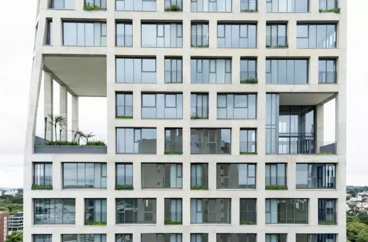 AGE 360 skyscraper in Curitiba, Brazil.