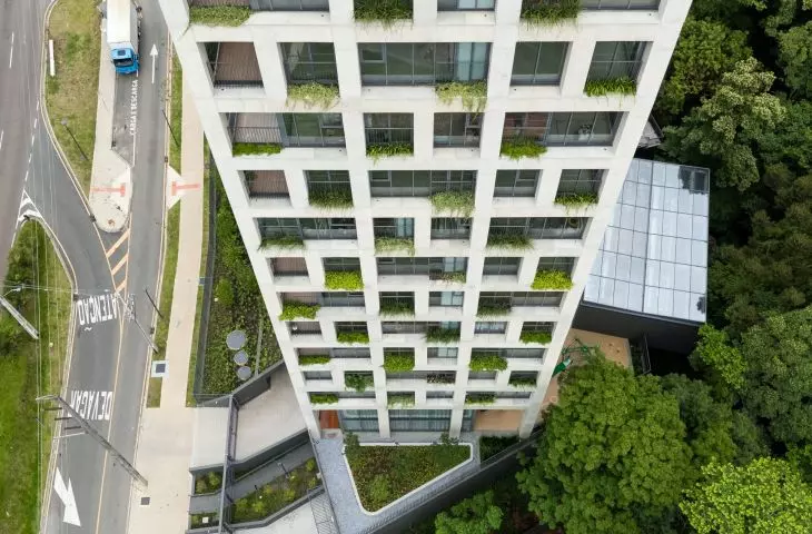 AGE 360 skyscraper in Curitiba, Brazil.