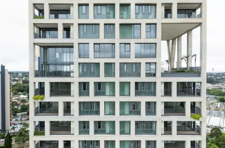 AGE 360 skyscraper in Curitiba, Brazil.