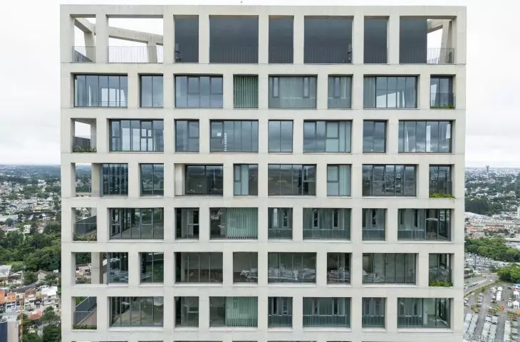 AGE 360 skyscraper in Curitiba, Brazil.