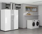 Kompaktowa centrala LWZ 8 CS Premium do ogrzewania, wentylacji, c.w.u. i chłodzenia