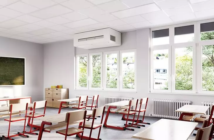 Decentralna wentylacja VRL-C 870 G Premium do klas, restauracji, biur