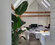 Interior of the studio