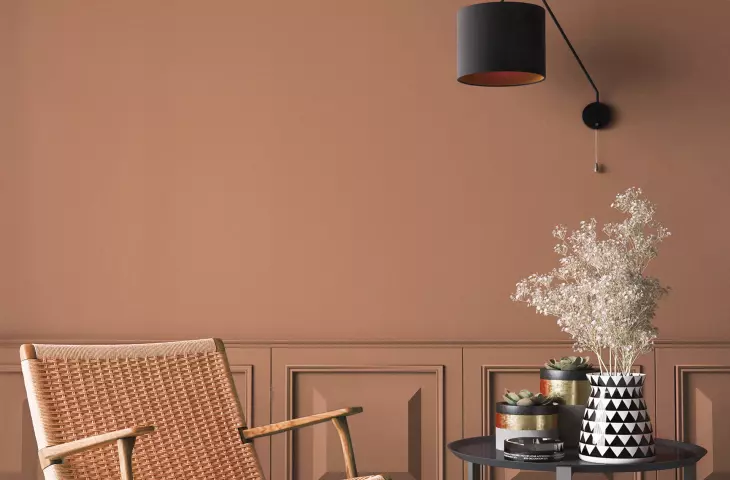 Color drenching is a technique in which color becomes the main character of the interior