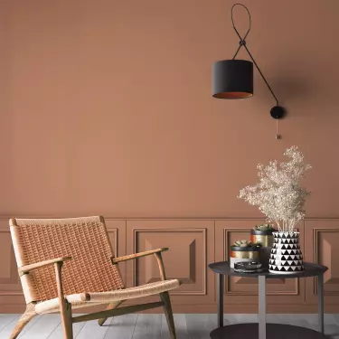 Color drenching is a technique in which color becomes the main character of the interior