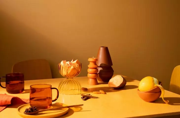Mustard yellow - bold but sophisticated, will enliven any space
