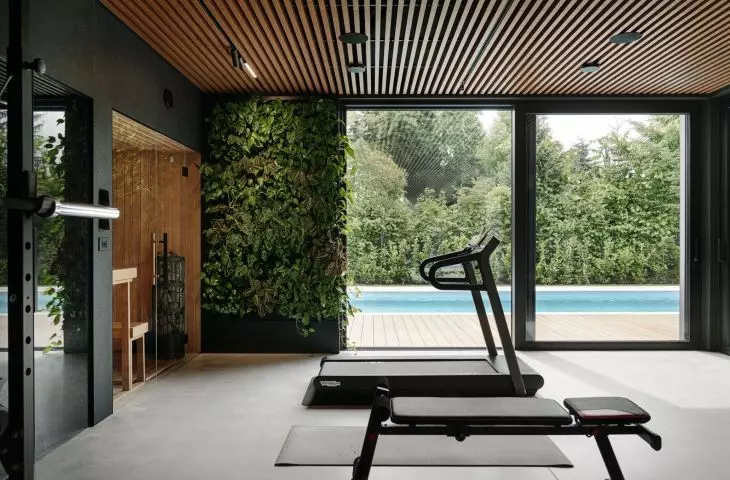 Gym at home near Warsaw