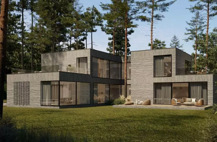 Complex of contemporary villas Magdalenka Collection