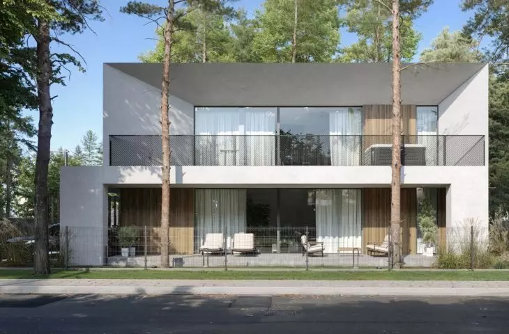 House on the outskirts of Warsaw