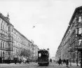 Bolesława Krzywoustego street in Szczecin, 1945