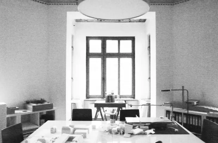 Interior of the Analog studio