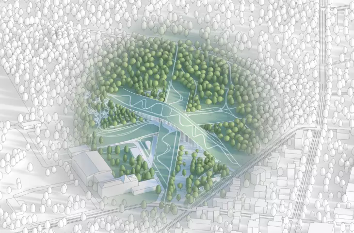 Hungarian Museum of Natural History in Debrecen - visualization of the project 
