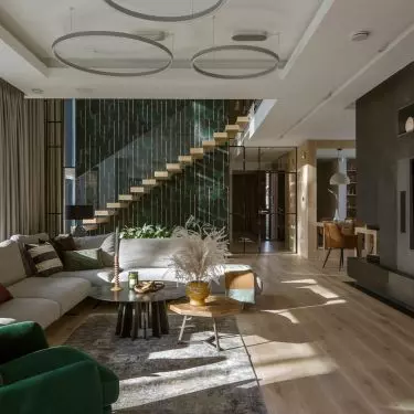 Large windows allow maximum use of daylight