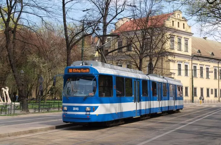 Some Krakow streetcars are already 50 years old