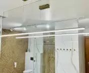 Modern gold pendant lamp by Led Line