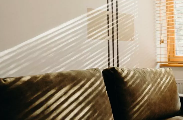 The guest room also functions as a study
