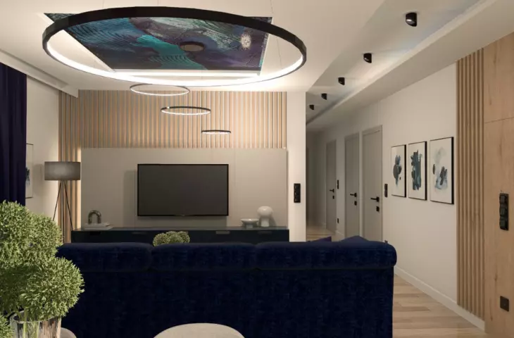 Laths in interiors - harmony of aesthetics and functionality