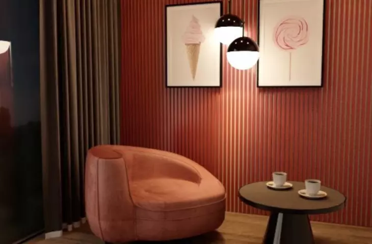 Laths in interiors - harmony of aesthetics and functionality