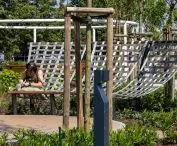 Park Oś Królewska w Miasteczku Wilanów