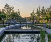 Park Oś Królewska w Miasteczku Wilanów