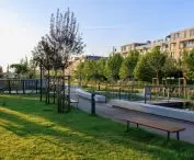 Park Oś Królewska w Miasteczku Wilanów
