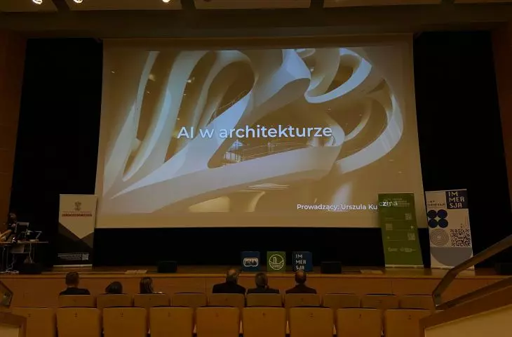 wykład szkoleniowy Urszuli Kuczmy „Zastosowanie AI w projektowaniu architektonicznym i urbanistycznym
