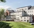 Revitalization of the Szancer Mill in Tarnow, view from the south