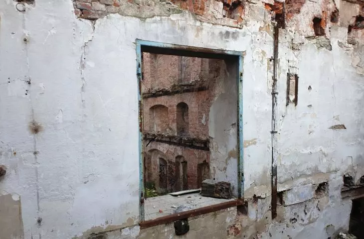 Ruins of the Szancer Mill in Tarnow, 2021
