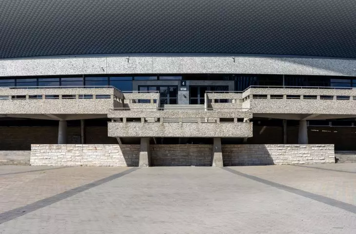 Stairs and terraces around Katowice's Spodek were to be demolished and reconstructed