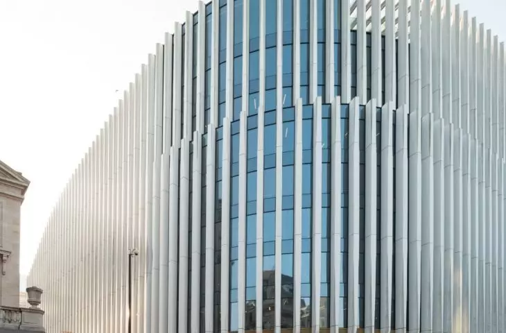Nowa siedziba główna BNP Paribas Fortis przy Montagne du Parc w Brukseli