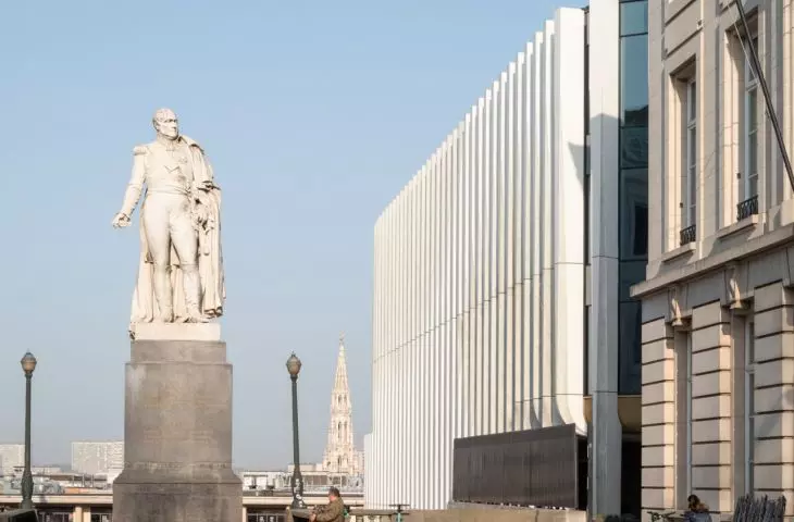 Nowa siedziba główna BNP Paribas Fortis przy Montagne du Parc w Brukseli