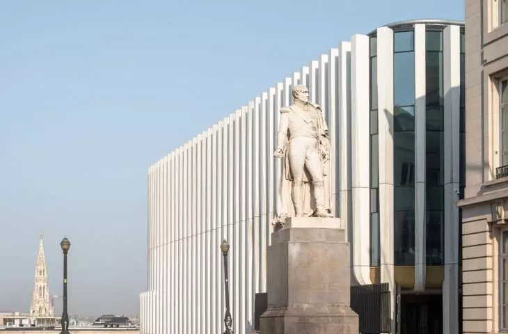 Nowa siedziba główna BNP Paribas Fortis przy Montagne du Parc w Brukseli 