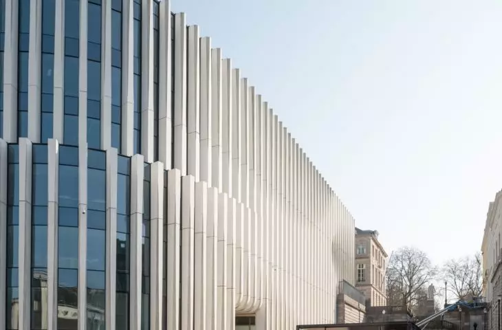 Nowa siedziba główna BNP Paribas Fortis przy Montagne du Parc w Brukseli