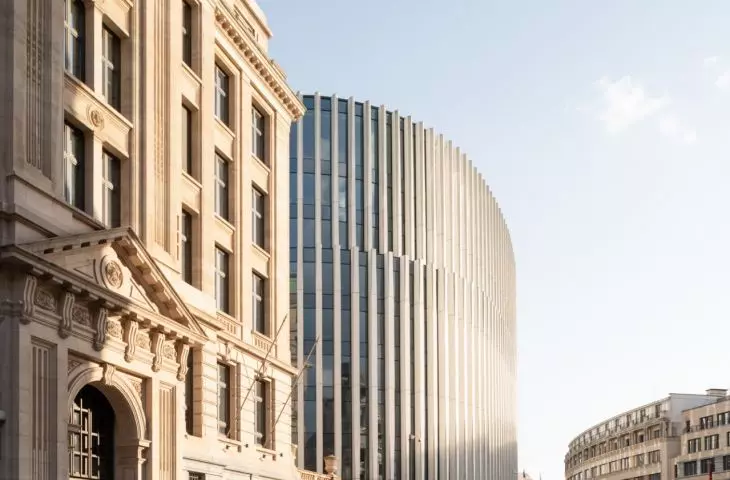 Nowa siedziba główna BNP Paribas Fortis przy Montagne du Parc w Brukseli
