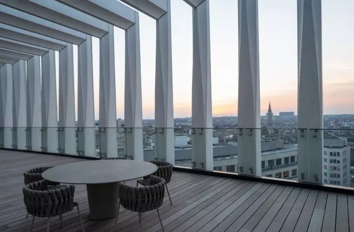 Nowa siedziba główna BNP Paribas Fortis przy Montagne du Parc w Brukseli