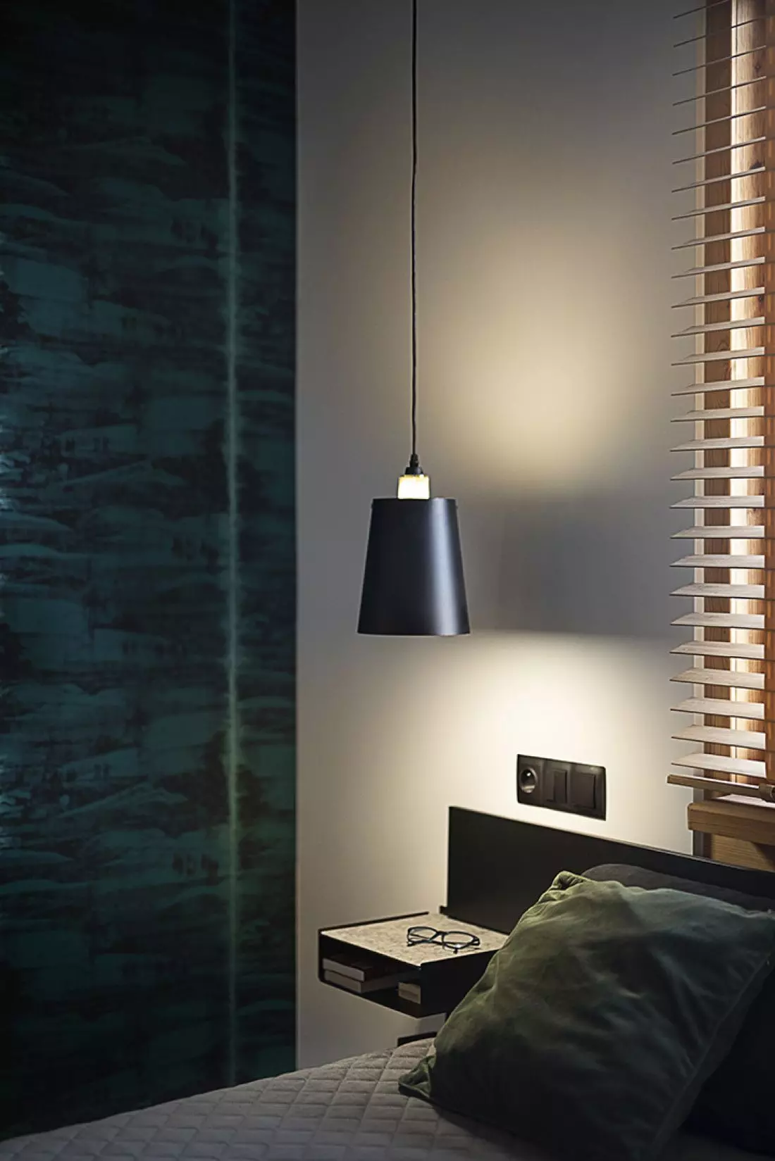 oświetlenie, projekt: KAZA Interior Design, fot. Marcin Boruń