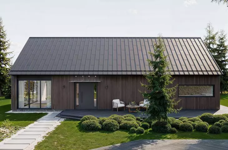 DACHRYNNA Eaves with Galeco GRIN MOD modular panel 