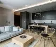 Anthracite color in a modern interior, proj.: TILLA Architects