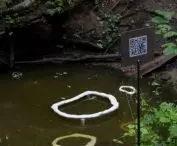 Indicating Water, QR code on the rack