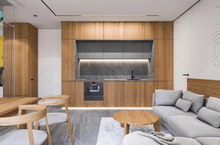 Skier's apatment - living area
