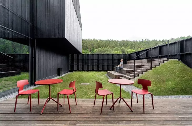 New buildings of the Forest Botanical Garden in Marszewo