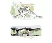 New buildings of the Forest Botanical Garden in Marszewo